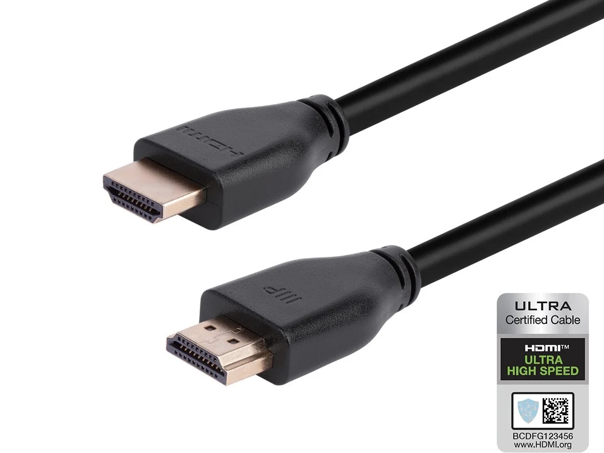 8K Certified Ultra High Speed HDMI Cable, Black